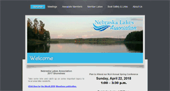 Desktop Screenshot of nebraskalakes.org